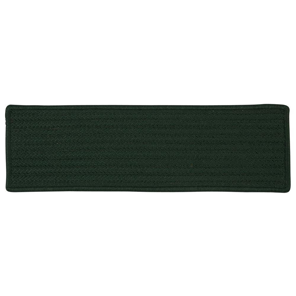 Colonial Mills H109A008X028SX Simply Home Solid - Dark Green Stair Tread (single)